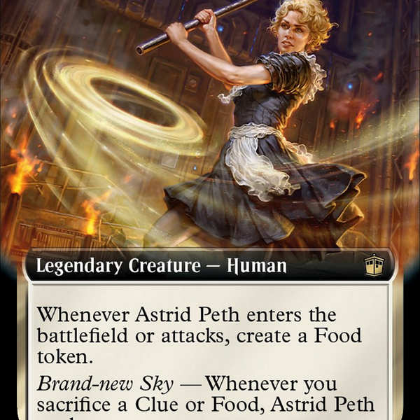 Extended Art Foil】MTG Astrid Peth x4 Astrid Peth (Extended Art