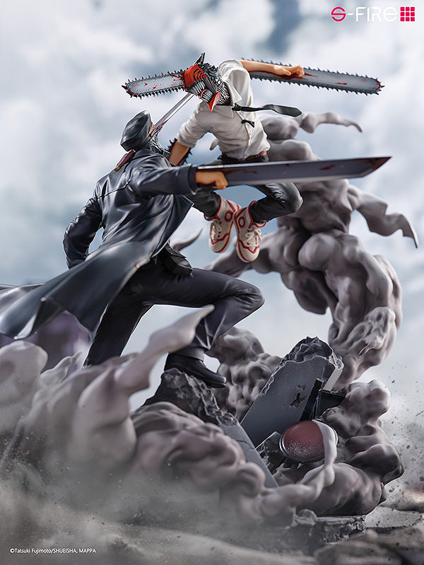 Chainsaw Man vs. Samurai Sword | S-Fire Super Situation Figure
