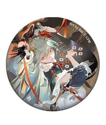 Hatsune Miku Pinback Button: Shimian Maifu Ver.