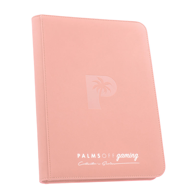 Collector's Series 9 Pocket Zip Binder (Pink) | Palms Off