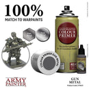 Army Painter Colour Primer: Gun Metal *PICKUP ONLY*