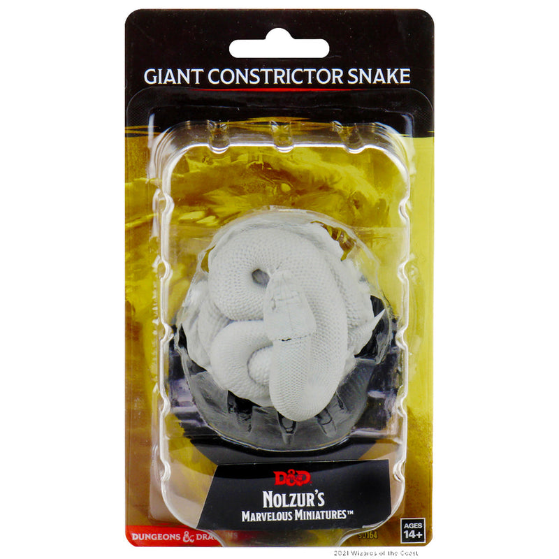 D&D Nolzur's Marvelous Miniatures: Giant Constrictor Snake