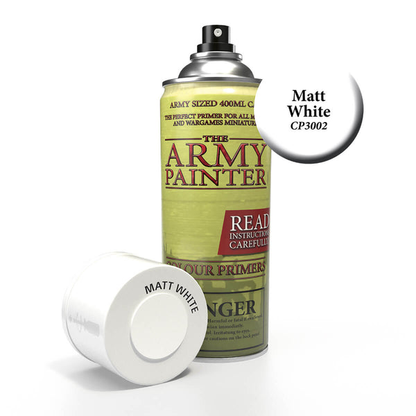 Army Painter Base Primer: Matte White