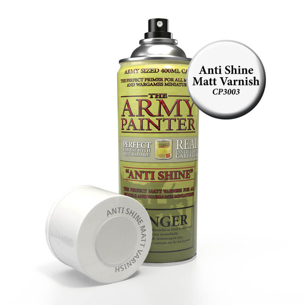 Army Painter Base Primer: Anti-Shine, Matte Varnish