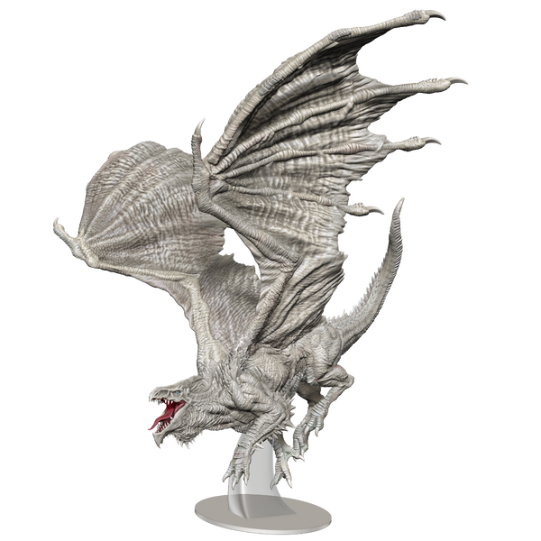 D&D Icons of the Realms Miniatures: Adult White Dragon