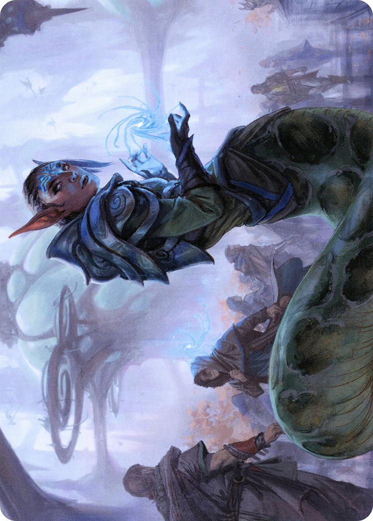 Lonis, Cryptozoologist Art Card [Modern Horizons 2 Art Series]