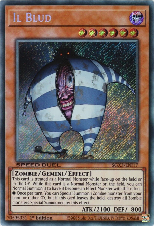 Il Blud [SGX3-ENI17] Secret Rare