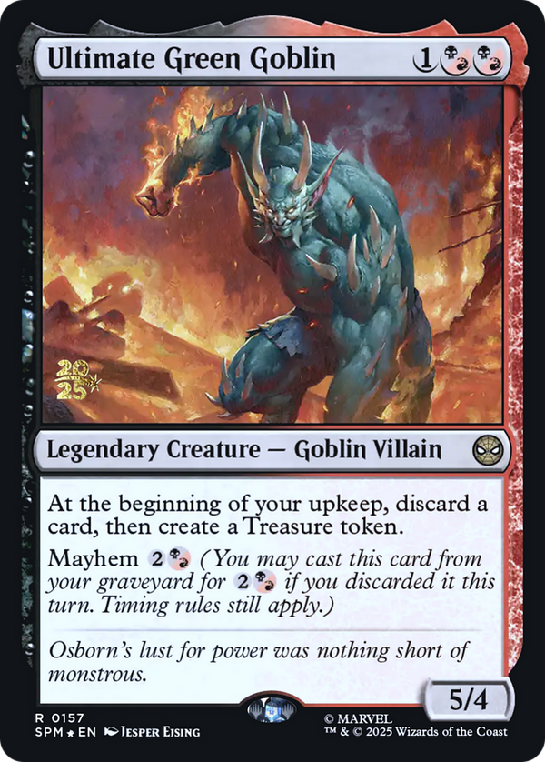 Ultimate Green Goblin [Wizards Play Network 2025]