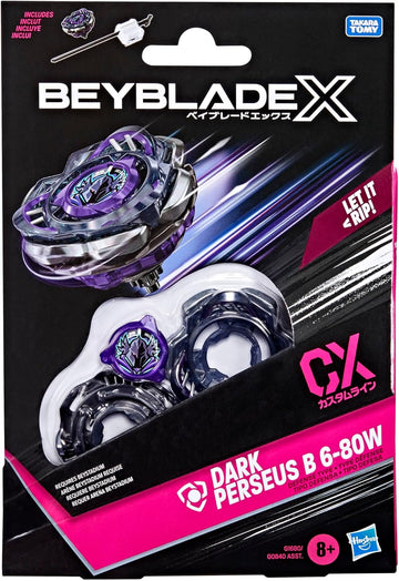 Dark Perseus B 6-80W CX Starter Pack Set Beyblade X (Hasbro)