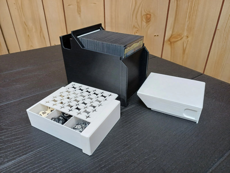 Deck Case 100+ (Commander) w/ Dice Tray by Liquid Cool Designs