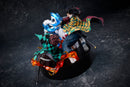 Tanjiro Kamado & Giyu Tomioka & Akaza Non-scale Figure