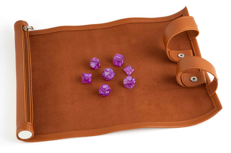 Dice Rolling Scroll: Leather