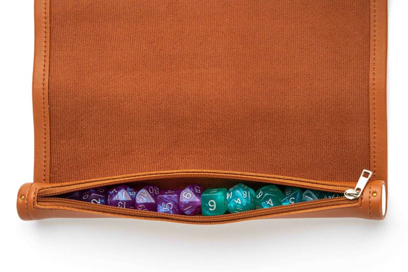 Dice Rolling Scroll: Leather