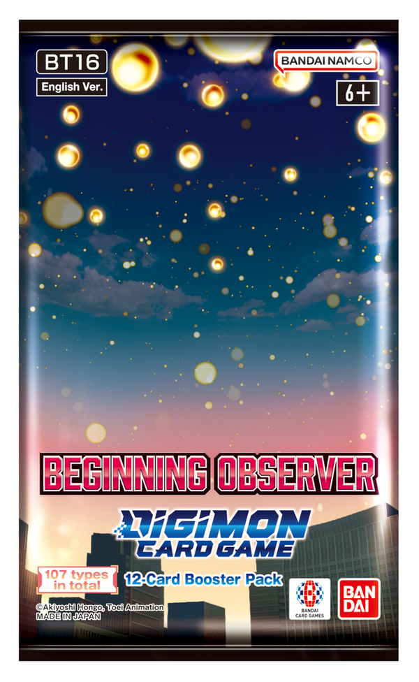 BT16 Beginning Observer Booster Pack | Digimon CCG