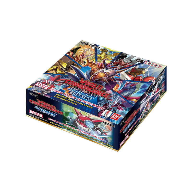 BT21 World Convergence Booster Box | Digimon CCG