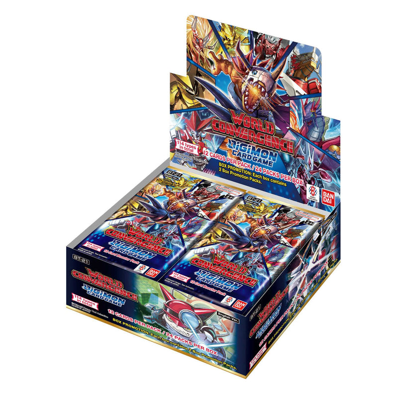 BT21 World Convergence Booster Box | Digimon CCG