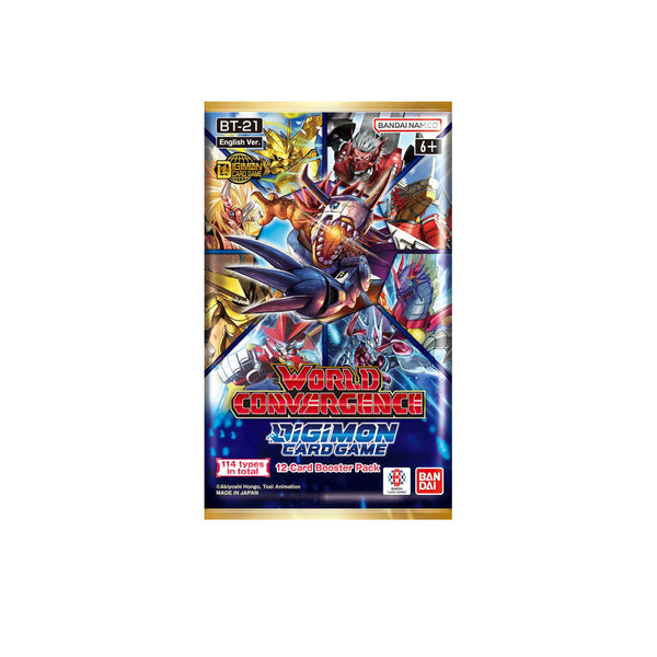 BT21 World Convergence Booster Pack | Digimon CCG