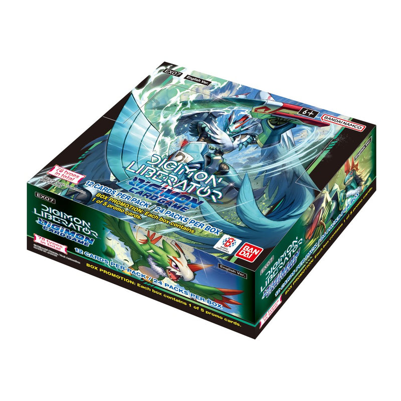 EX07 Digimon Liberator Booster Box | Digimon CCG