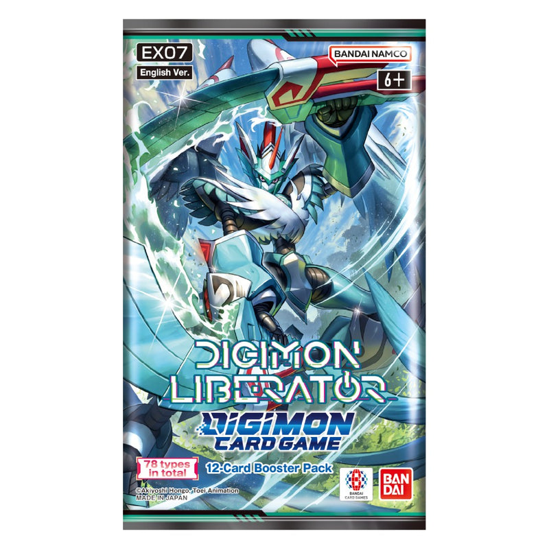 EX07 Digimon Liberator Booster Pack | Digimon CCG