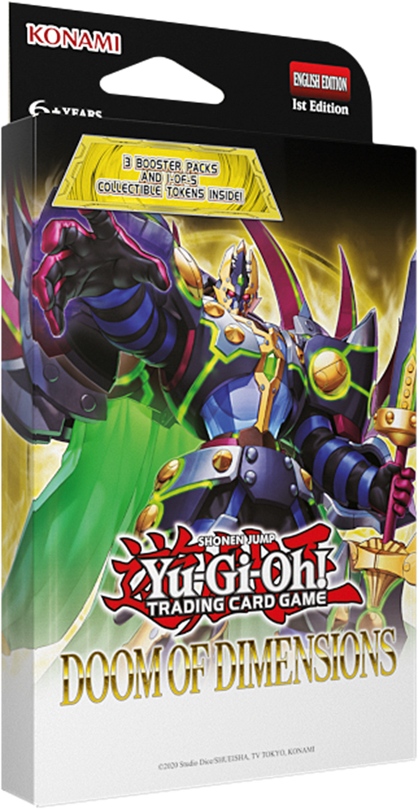 Doom of Dimensions 3-Pack Tuckbox | Yu-Gi-Oh! TCG