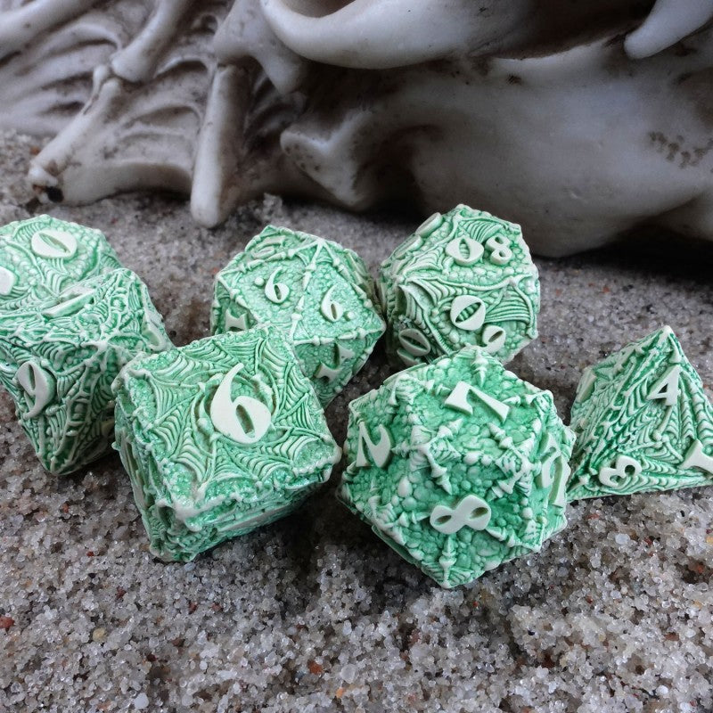 Q Workshop Dracopolis Dice Set - The Andean Longneck