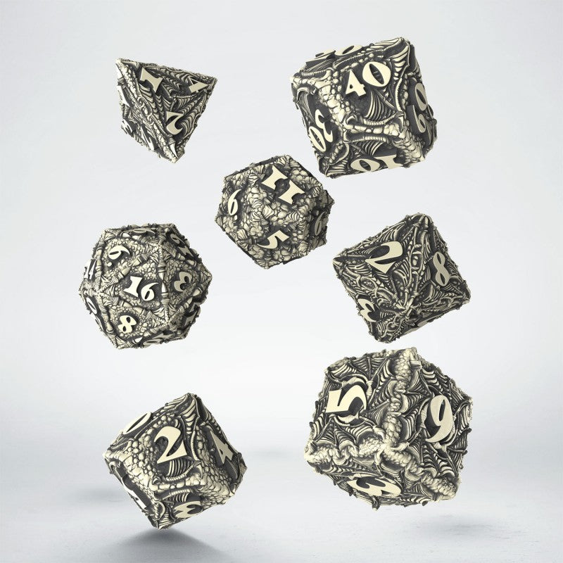 Q Workshop Dracopolis Dice Set - The Scandinavian Blackfang