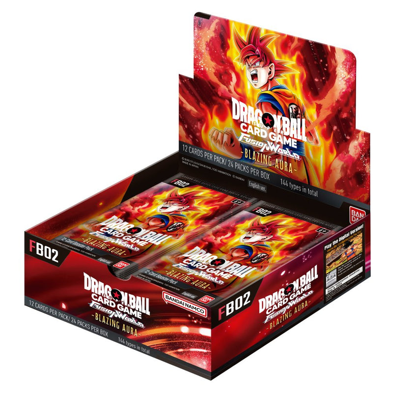 FB02 Blazing Aura Booster Box | Dragon Ball Super