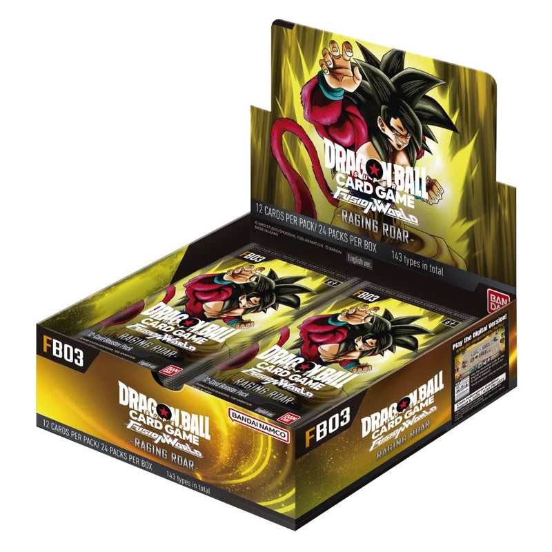 FB03 Raging Roar Booster Box | Dragon Ball Super