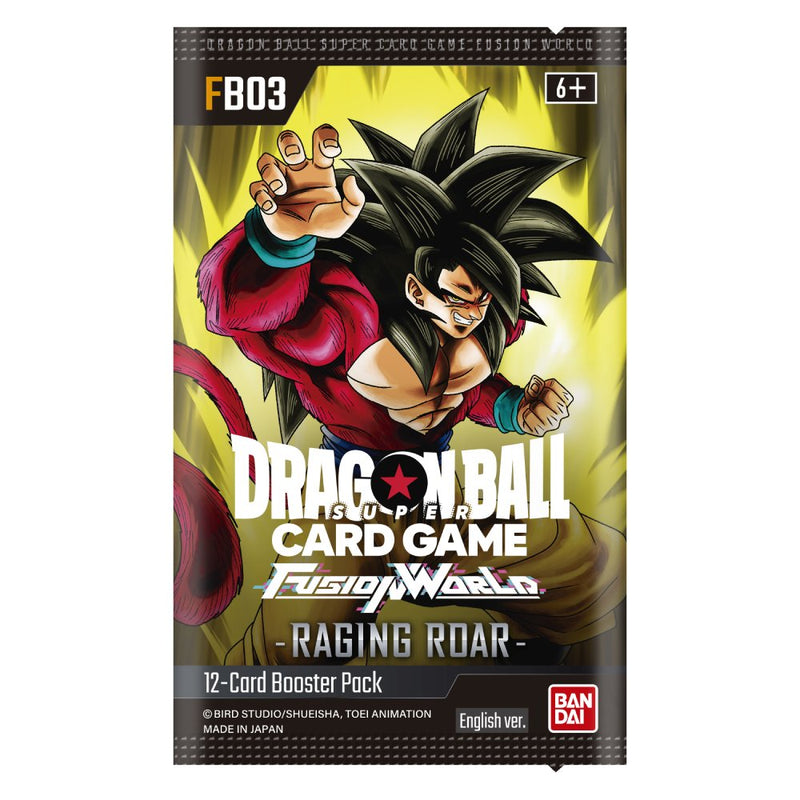 FB03 Raging Roar Booster Pack | Dragon Ball Super