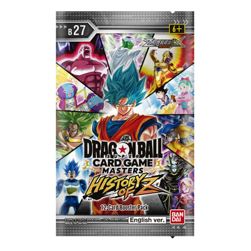 dragon ball super masters history of z booster box CG - Zenkai Series Set 10 - (B27) Special edition cards have also been created for the 19 Z NEW Dragon Ball Super Set: