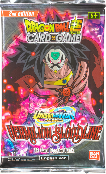 B11 UW2 Vermilion Bloodline 2nd Edition Booster Pack | Dragon Ball Super