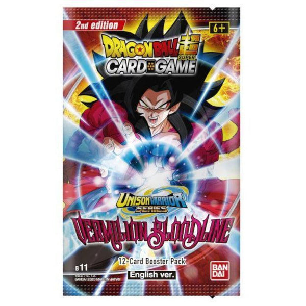 B11 UW2 Vermilion Bloodline 2nd Edition Booster Pack | Dragon Ball Super