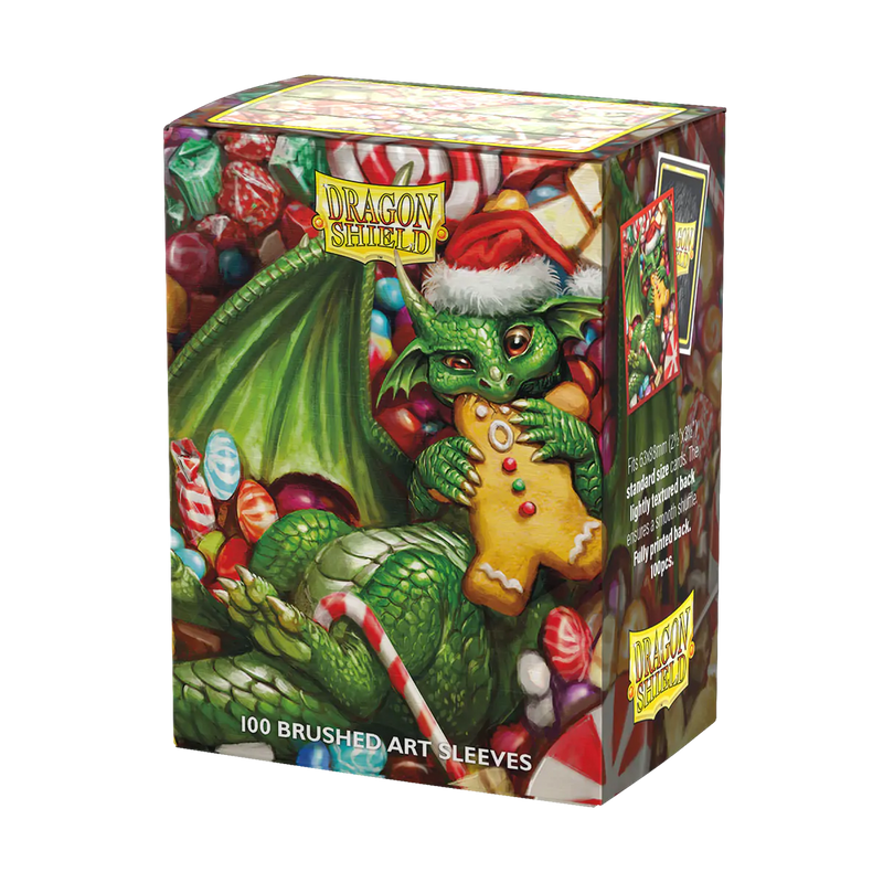 Brushed Art Standard Sleeves 'Christmas 2024' | Dragon Shield