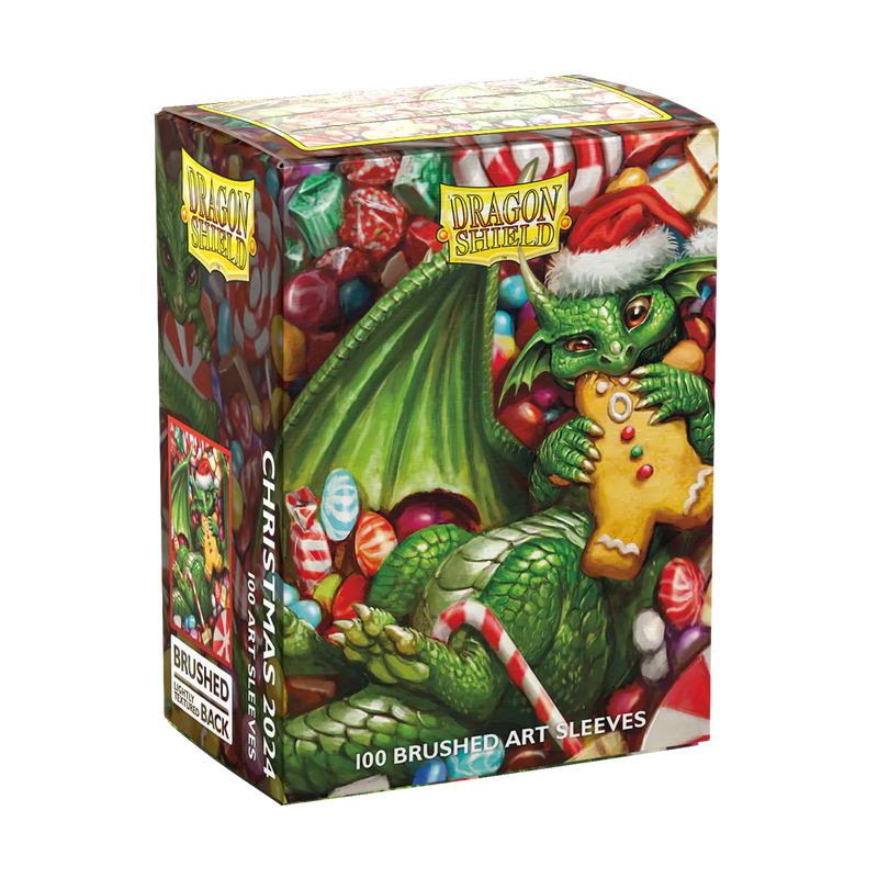 Brushed Art Standard Sleeves 'Christmas 2024' | Dragon Shield