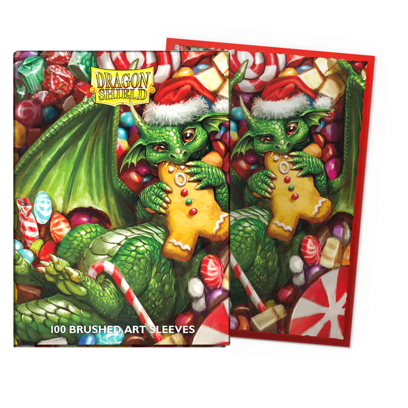 Brushed Art Standard Sleeves 'Christmas 2024' | Dragon Shield