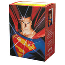 Brushed Art Standard Sleeves 'Superman Series: Superman' | Dragon Shield