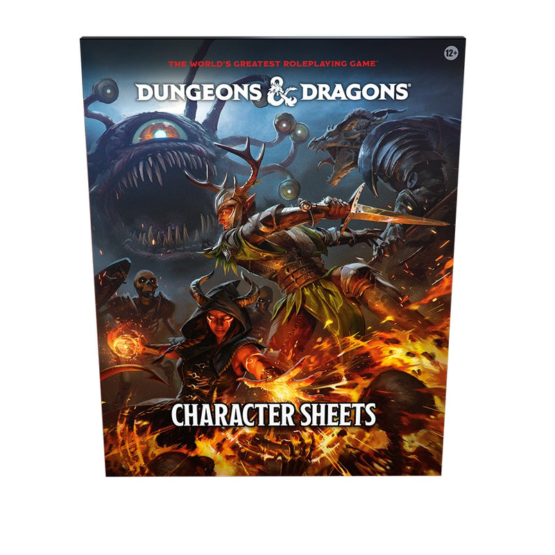 Dungeons & Dragons Character Sheets (2024)