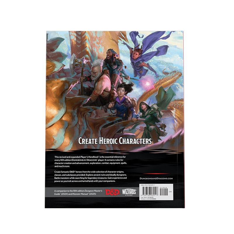 Dungeons & Dragons Player's Handbook Hardcover (2024)