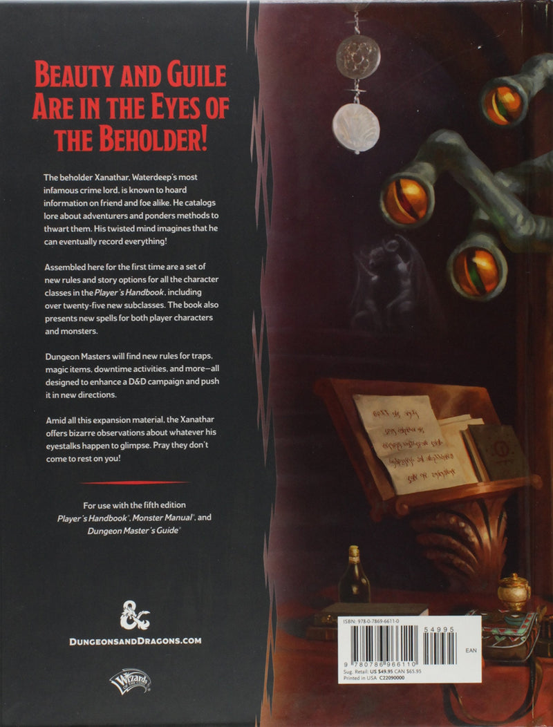 Dungeons & Dragons Xanathar’s Guide to Everything Hardcover