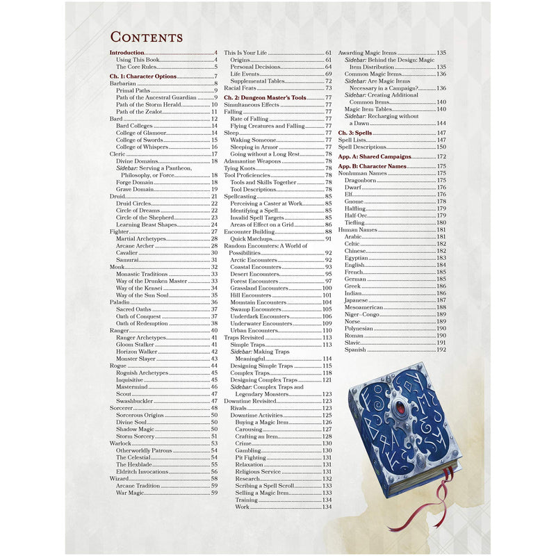 Dungeons & Dragons Xanathar’s Guide to Everything Hardcover
