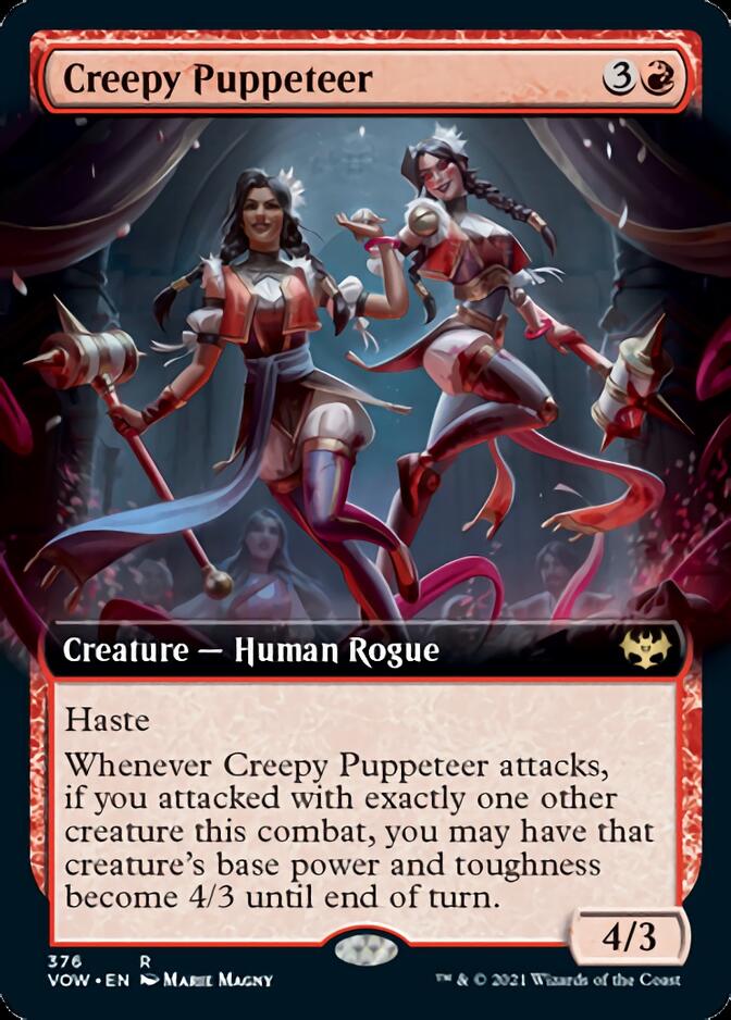 Creepy Puppeteer (Extended Art) [Innistrad: Crimson Vow]