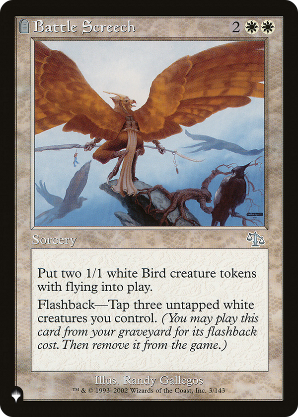 Battle Screech [The List Reprints]