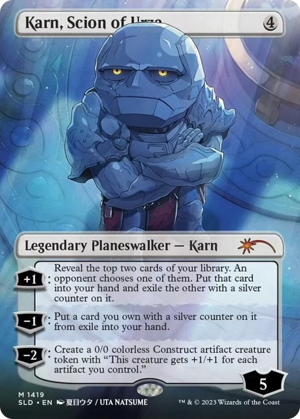 Karn, Scion of Urza (Rainbow Foil) [Secret Lair Drop Series]