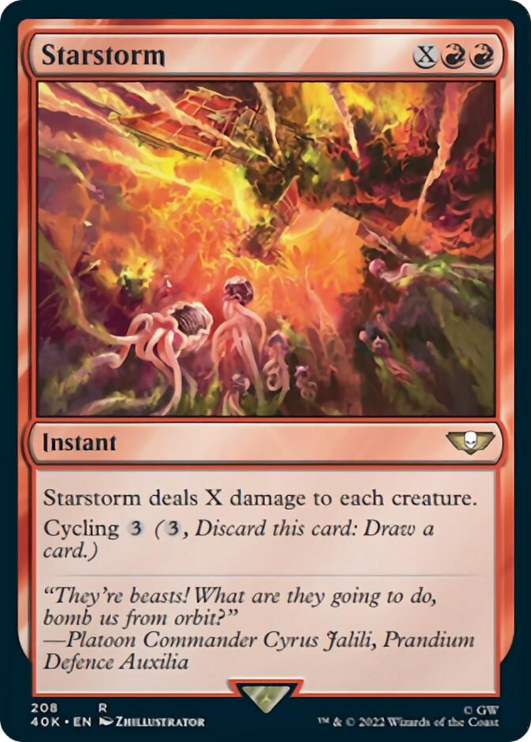 Starstorm (Surge Foil) [Warhammer 40,000]