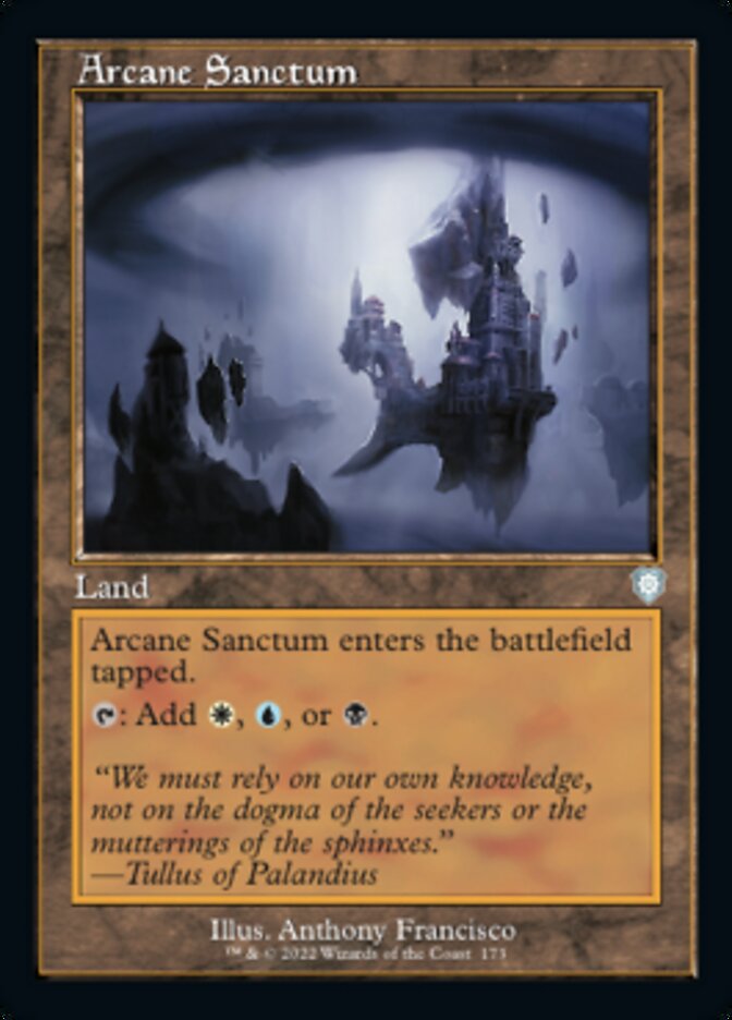 Arcane Sanctum (Retro) [The Brothers' War Commander]