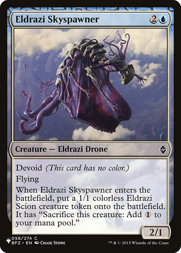 Eldrazi Skyspawner [The List Reprints]