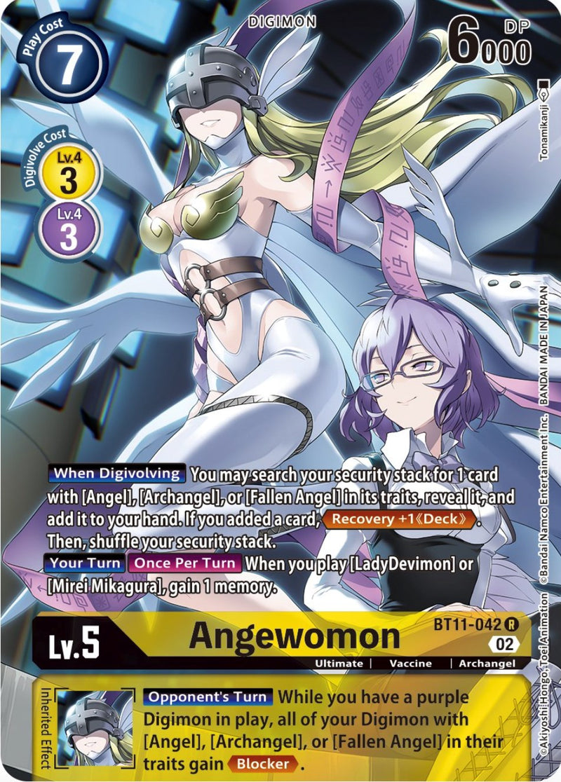 Angewomon [BT11-042] (Alternate Art) [Dimensional Phase]