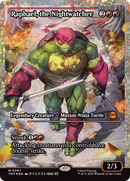 Raphael, the Nightwatcher (Showcase) (Fracture Foil) [Teenage Mutant Ninja Turtles]