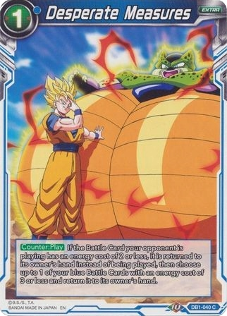 Desperate Measures (Reprint) (DB1-040) [Battle Evolution Booster]