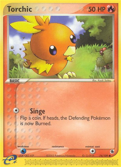 Torchic (74/109) [EX: Ruby & Sapphire]